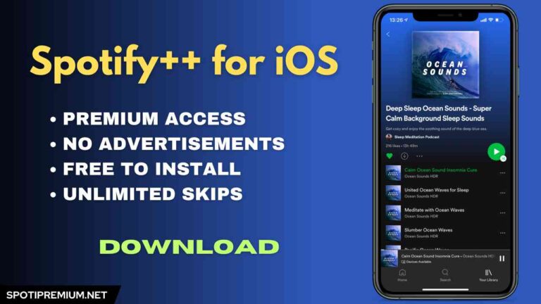 Spotify++ for iOS