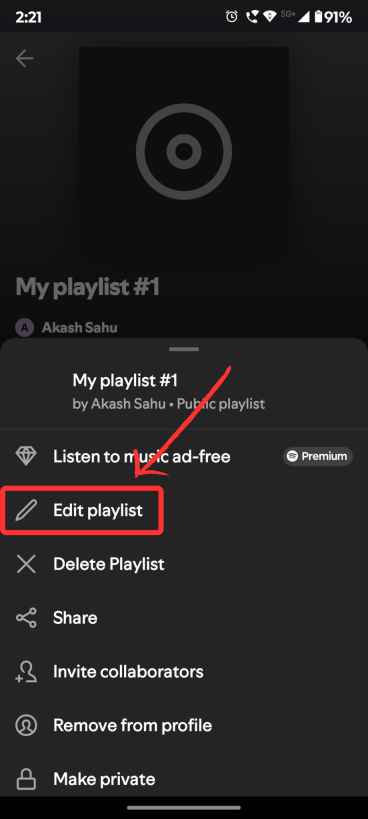 Change Spotify Playlist Names 2